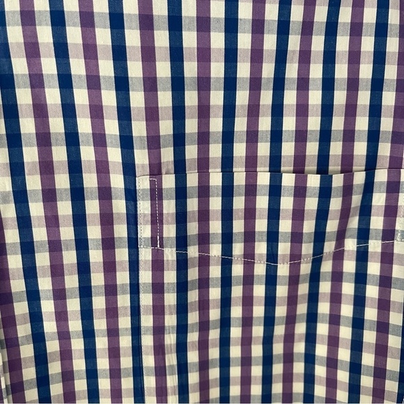 J. MCLAUGHLIN men’s button down shirt size extra large 100% cotton EUC - Picture 5 of 8